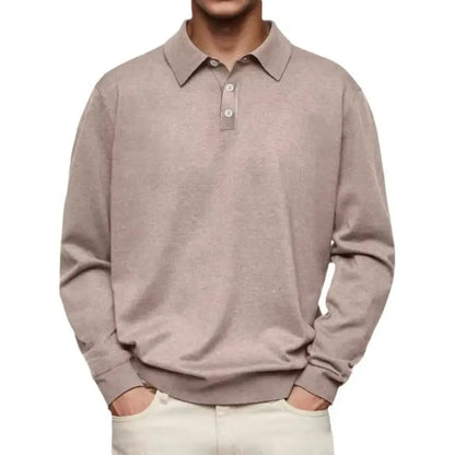 Beeckhoven Casual Long Sleeve Poloshirt