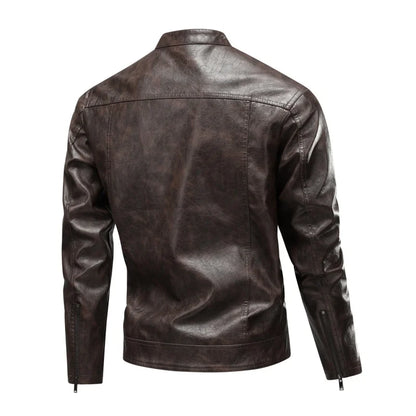 Juan American Pilot Style Leather Jacket