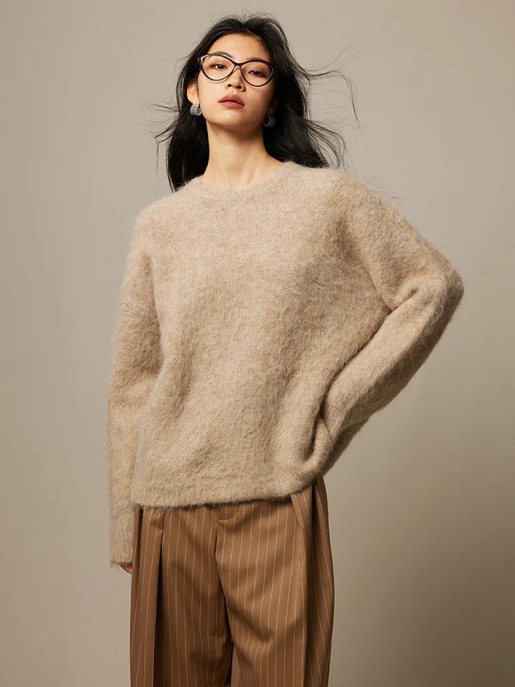 Aurora Premium Alpaca Knit Pullover