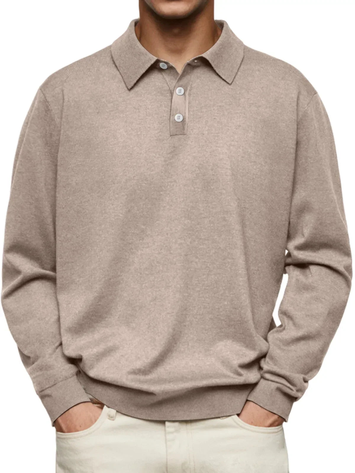 Beeckhoven Casual Long Sleeve Poloshirt
