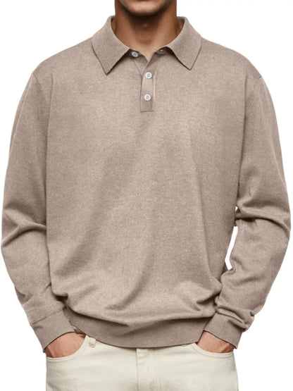 Beeckhoven Casual Long Sleeve Poloshirt
