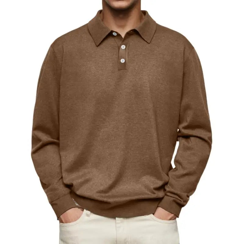 Beeckhoven Casual Long Sleeve Poloshirt