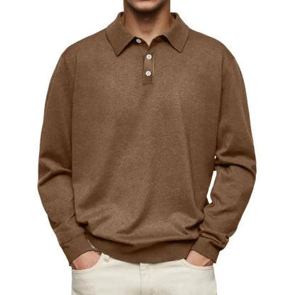 Beeckhoven Casual Long Sleeve Poloshirt