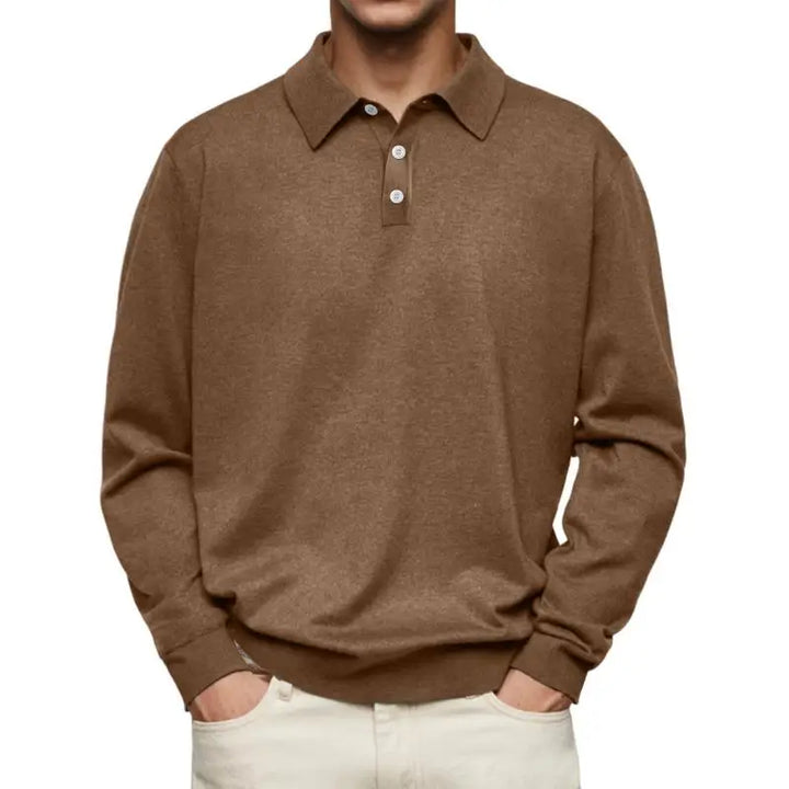 Beeckhoven™ | Casual Long Sleeve Poloshirt