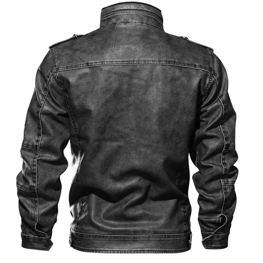 Héctor™ | Winter Leather Jacket