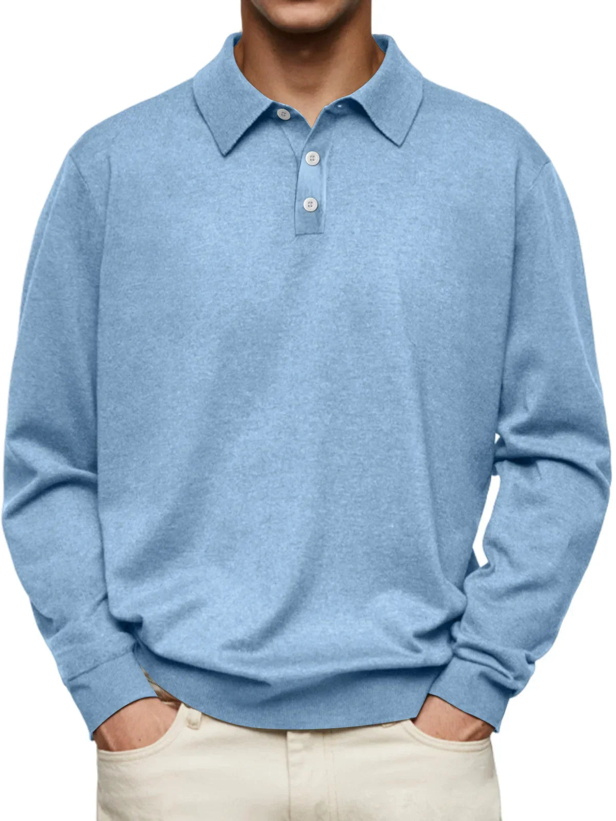 Beeckhoven Casual Long Sleeve Poloshirt