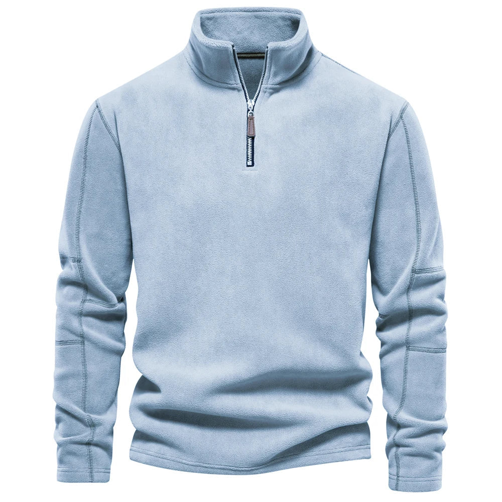 Emil™ | Warm Fleece Pullover with Zipper