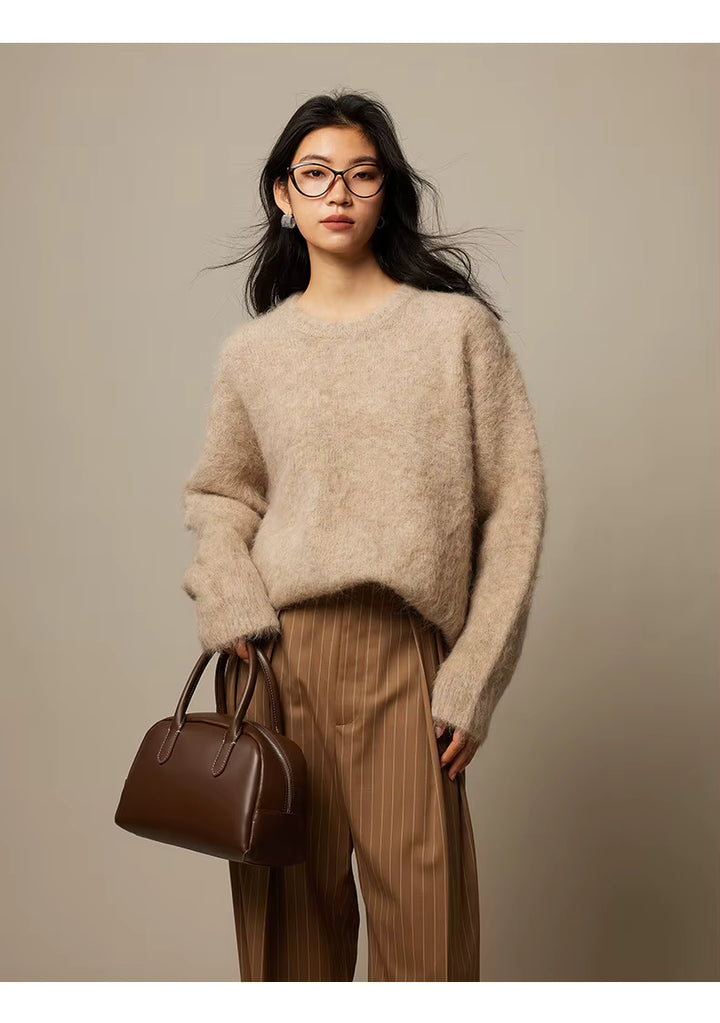 Aurora Premium Alpaca Knit Pullover