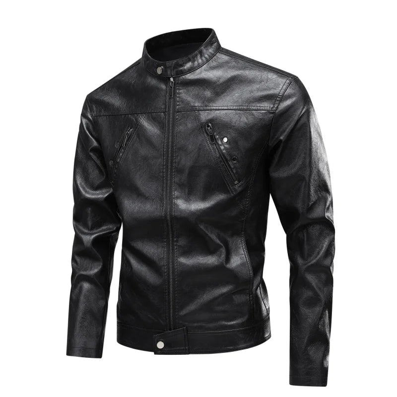 Juan American Pilot Style Leather Jacket