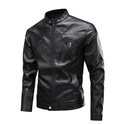 Juan American Pilot Style Leather Jacket