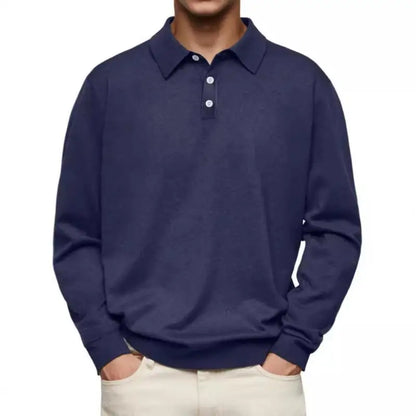 Beeckhoven Casual Long Sleeve Poloshirt