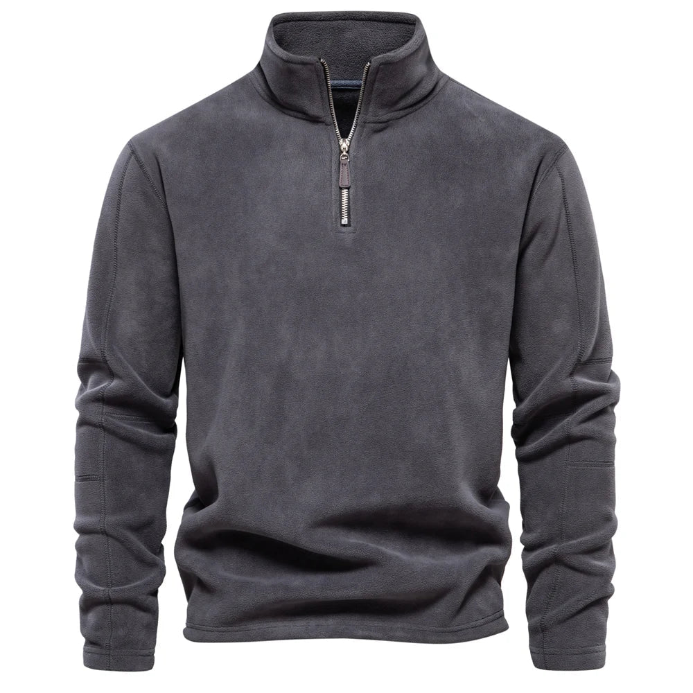 Emil™ | Warm Fleece Pullover with Zipper