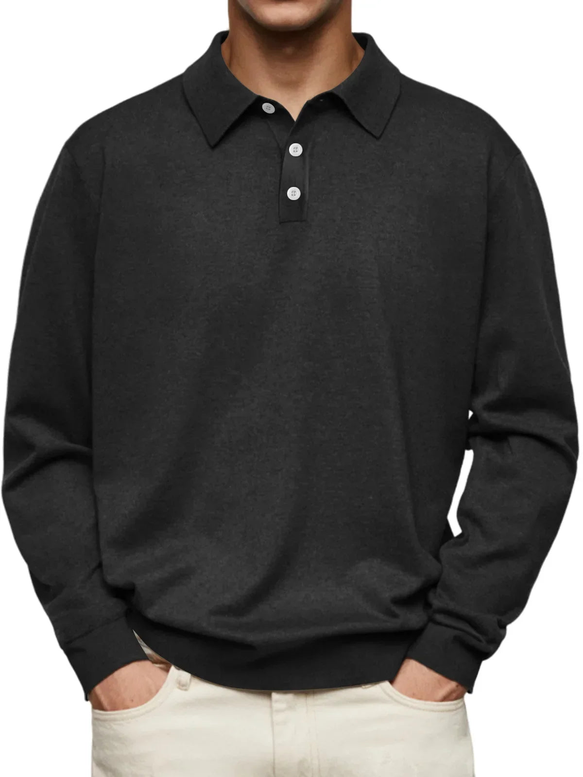Beeckhoven Casual Long Sleeve Poloshirt