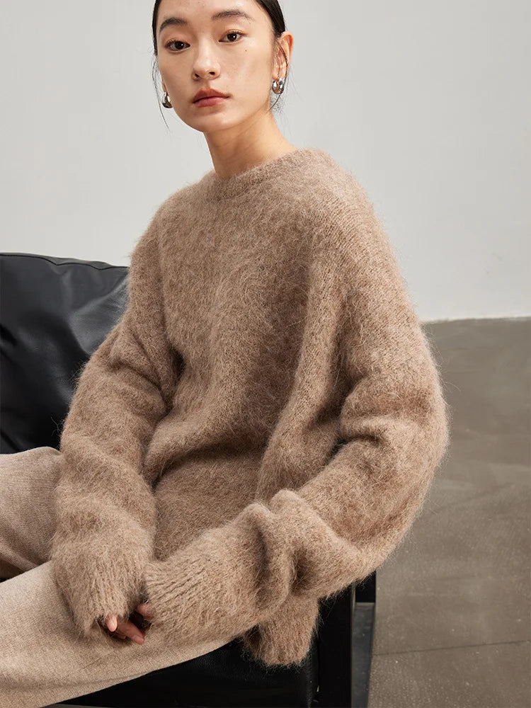 Aurora Premium Alpaca Knit Pullover