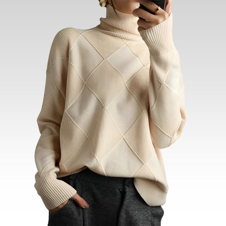 Marcelle Chunky Turtleneck Jumper