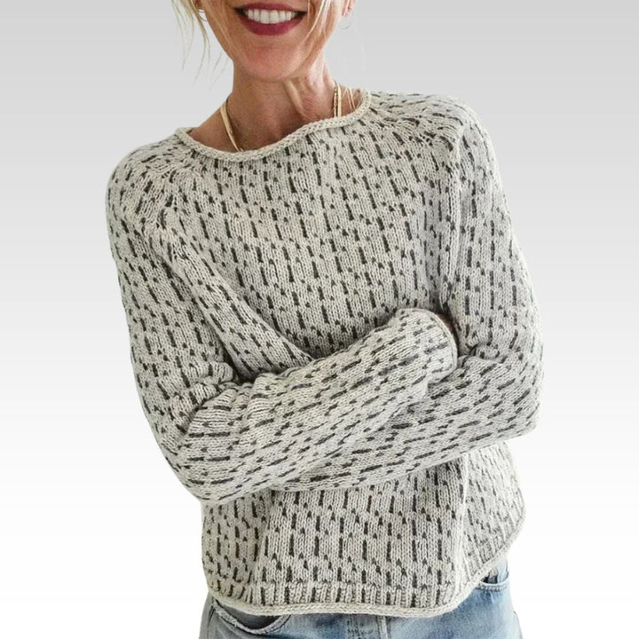 Victoria Elegant grey jumper