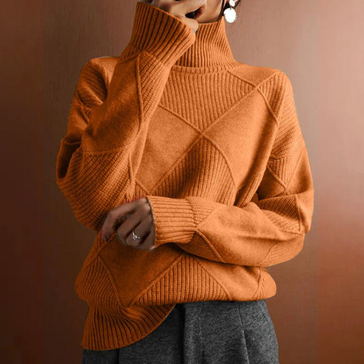 Marcelle Chunky Turtleneck Jumper