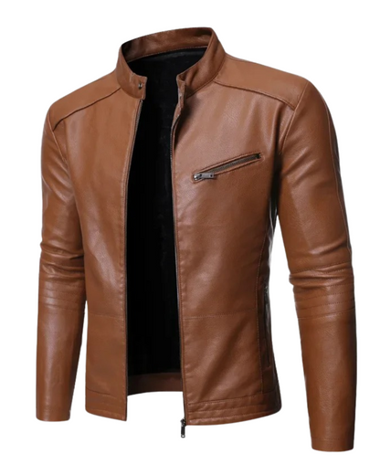 Luis Elegant Leather Jacket