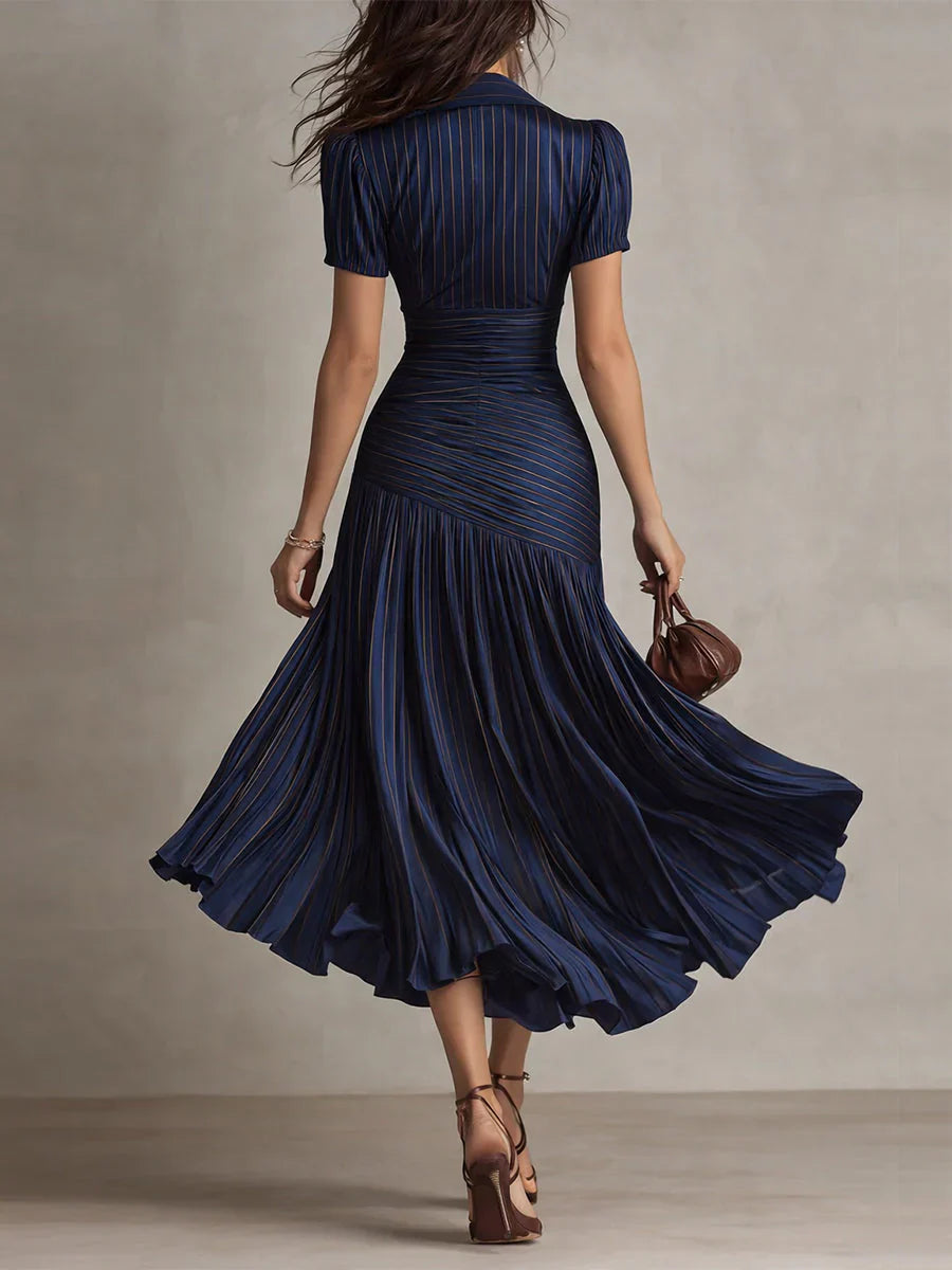 Firenze™ | Vintage Elegant Chiffon Maxi Dress