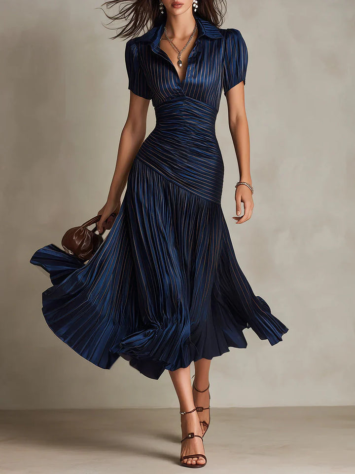 Firenze™ | Vintage Elegant Chiffon Maxi Dress