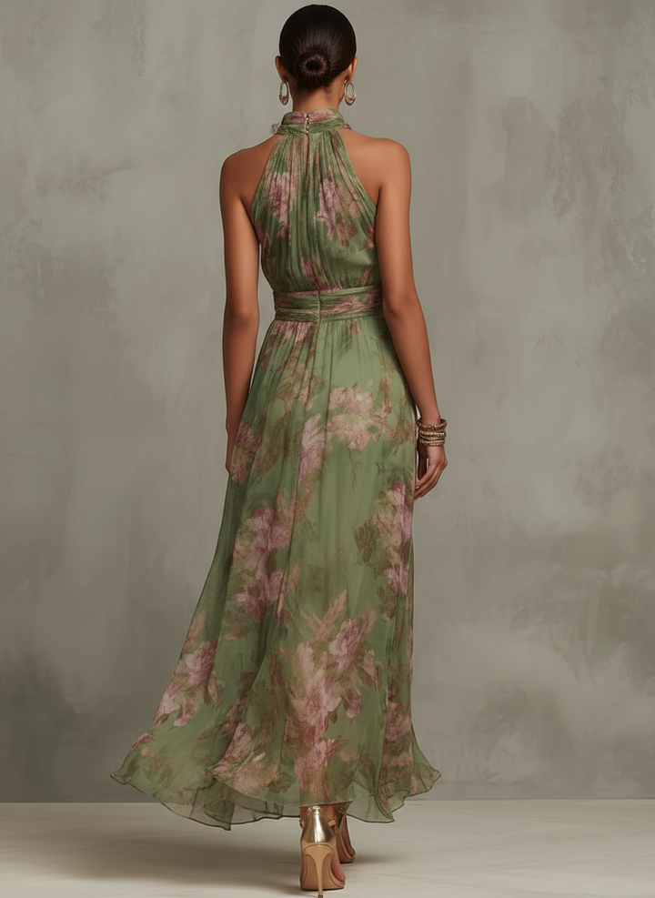 Emma Long floral dress
