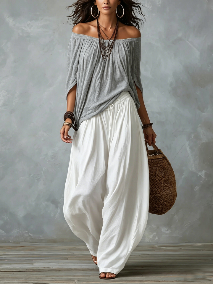 Charlotte Top and Loose Pants Set