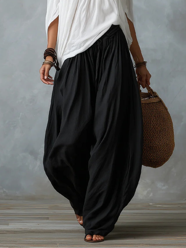 Kiara Top with wide leg pants suit