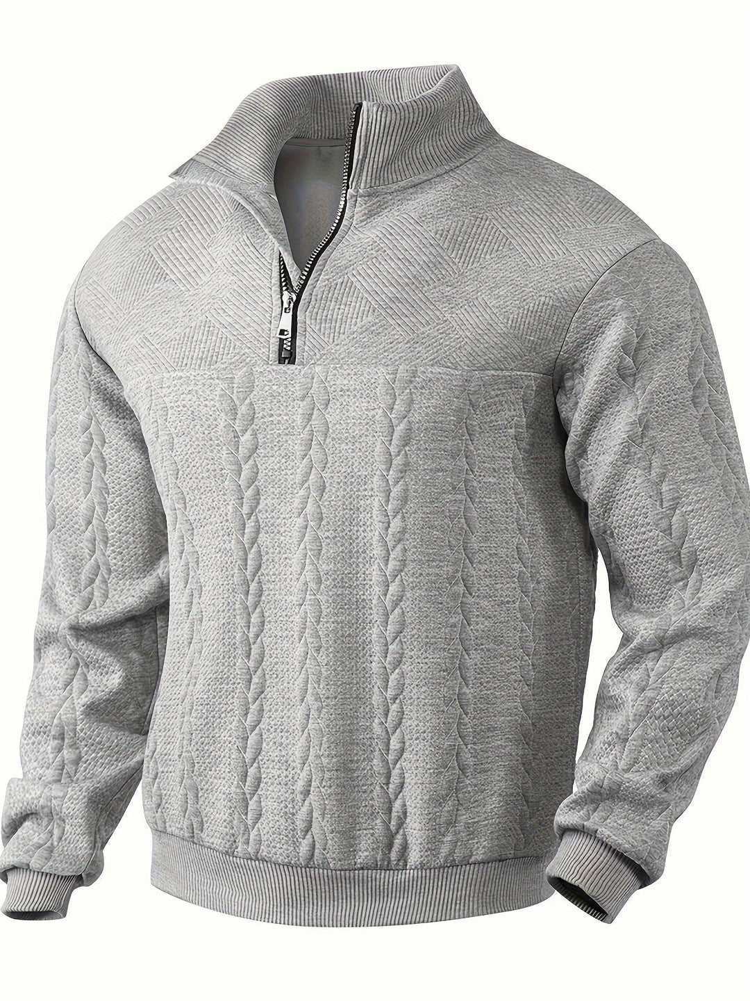 Benoît ™ | Vintage Zip-Up Sweater with Elegant Design