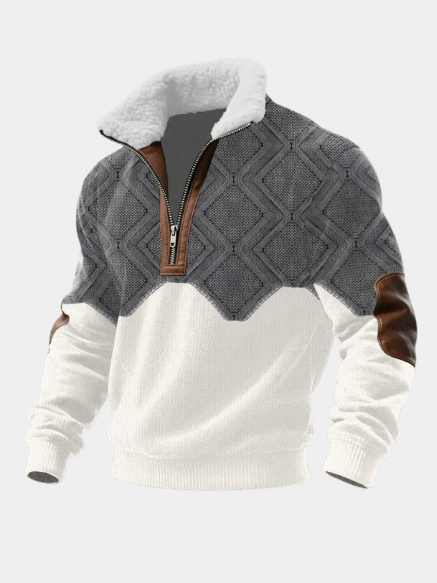 SILVORO™ | High Neck Fleece Sweater