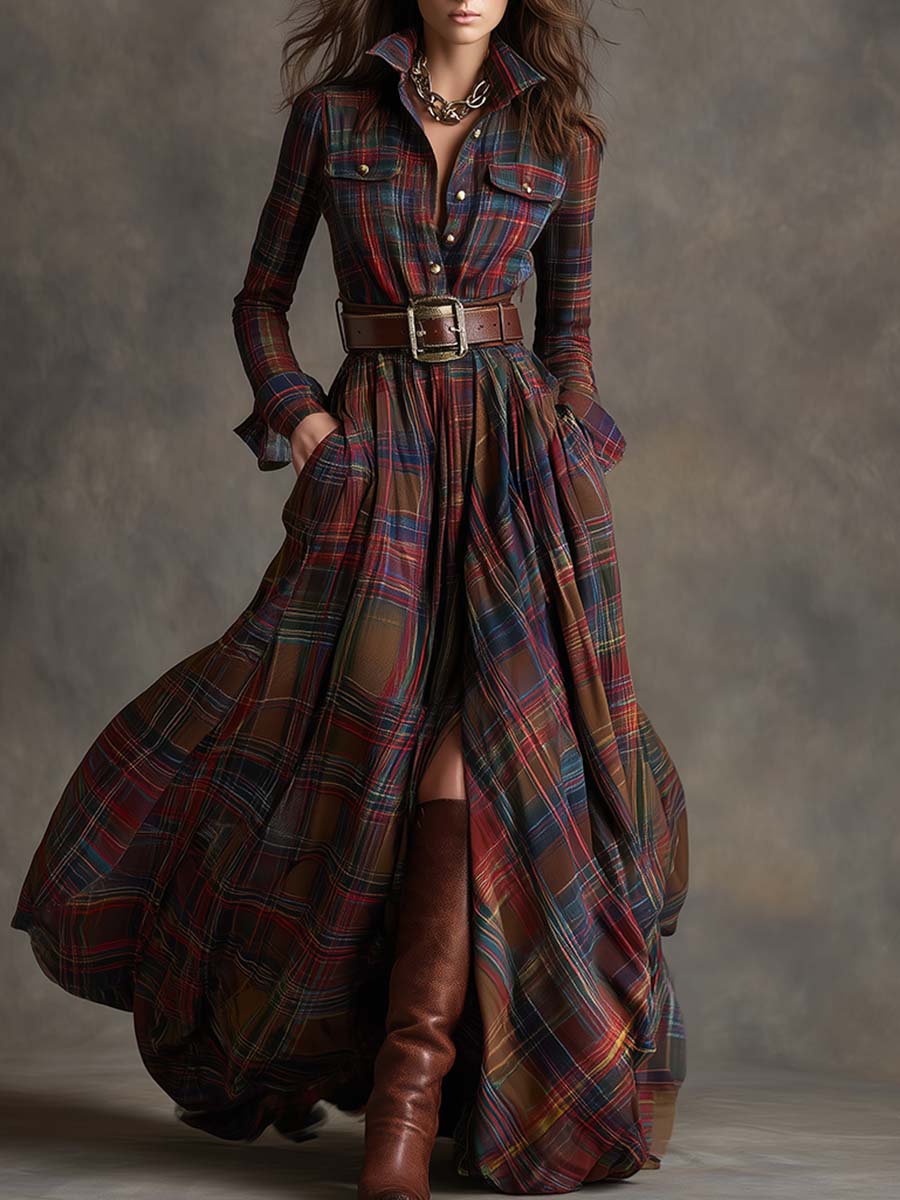 Stella | Classic Elegant Shirt Dress