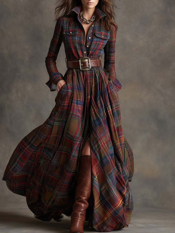 Stella | Classic Elegant Shirt Dress