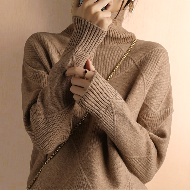 Marcelle Chunky Turtleneck Jumper
