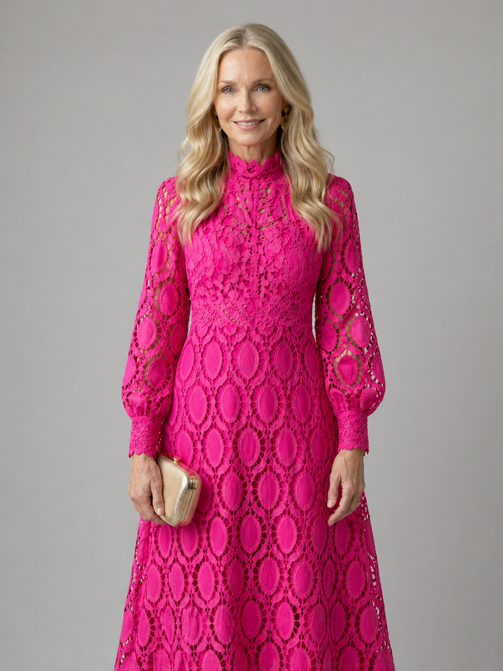 Elowen Lace Midi Dress