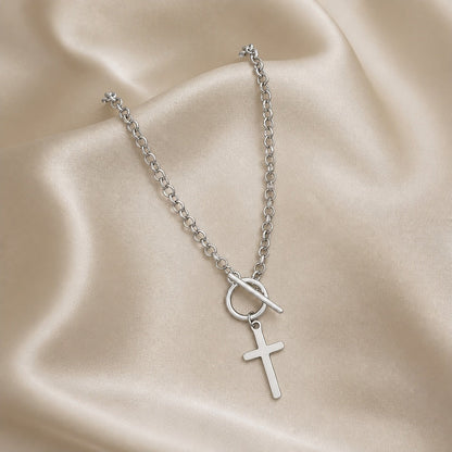 Toggle-ketting met kruisje