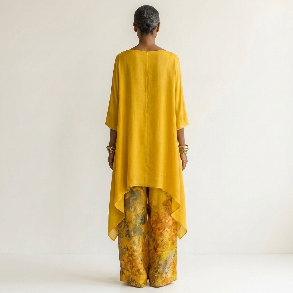 Augusta Cotton-Silk Two-Piece Set