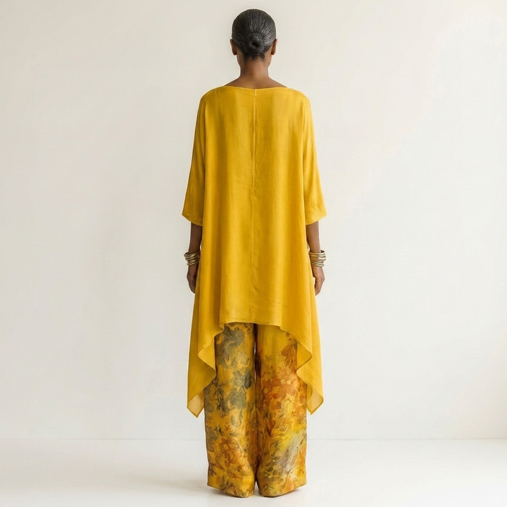 Augusta Cotton-Silk Two-Piece Set