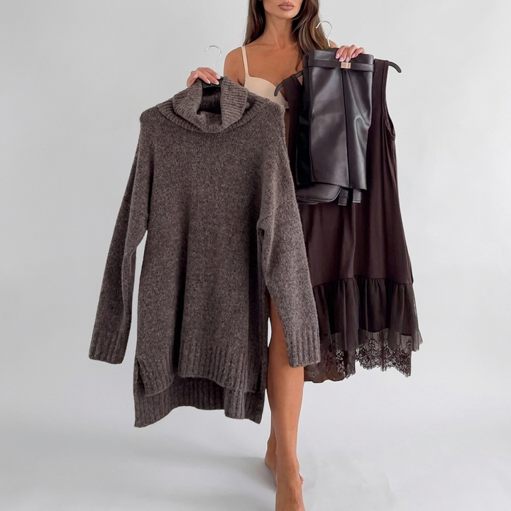 Marlie Knitted Sweater & Dress Set