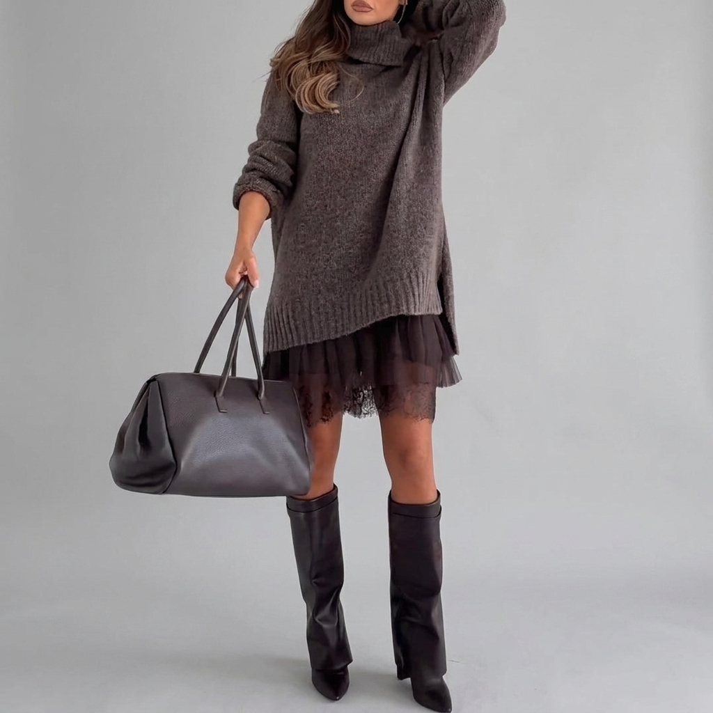 Marlie Knitted Sweater & Dress Set