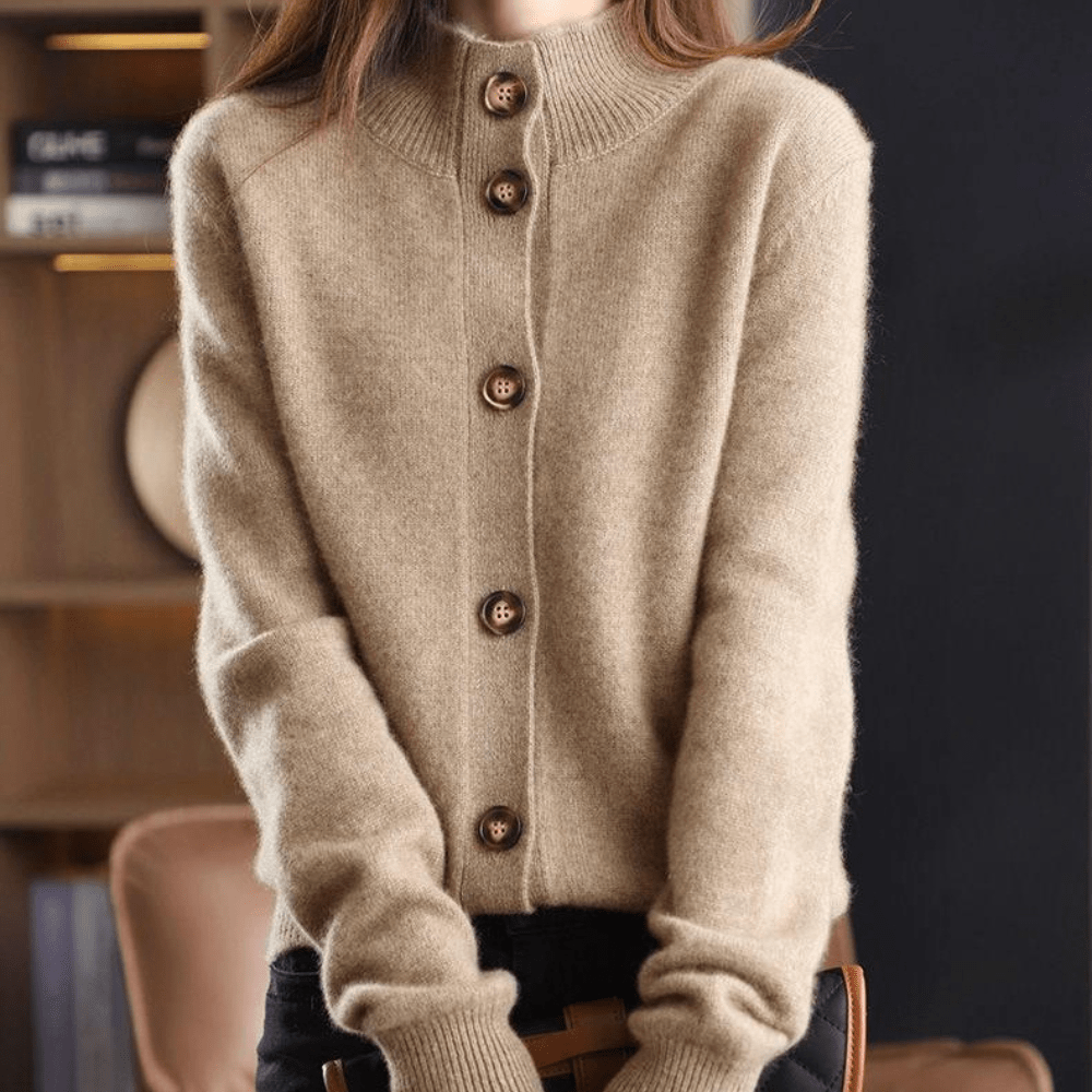 Annette Knitted Cashmere Vest