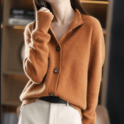 Annette Knitted Cashmere Vest