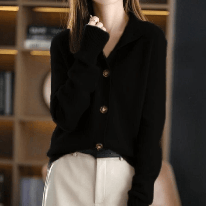Annette Knitted Cashmere Vest