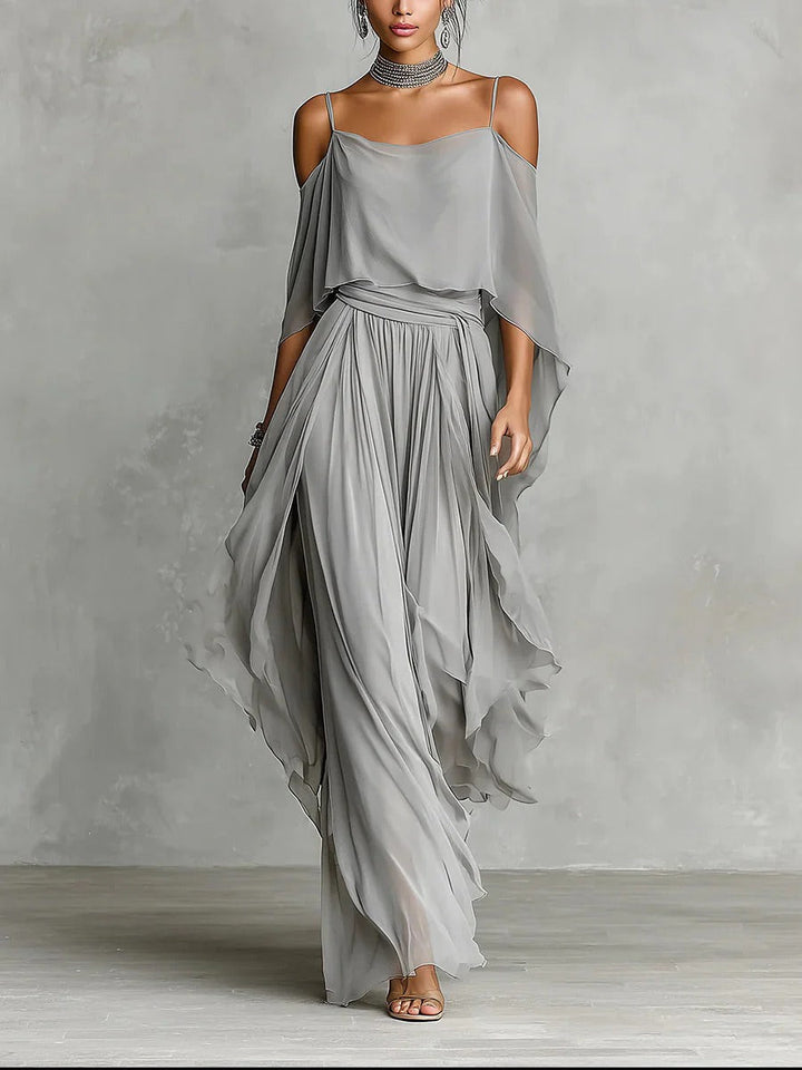Lily Off-Shoulder Flowy Set