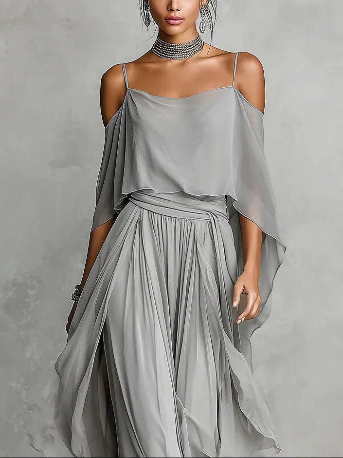 Lily Off-Shoulder Flowy Set