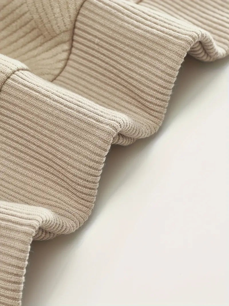 Didier™ | Vintage Zip-Up Sweater with Geometric Design
