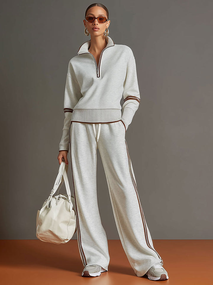 Charlotte – blouse and wide-leg pants