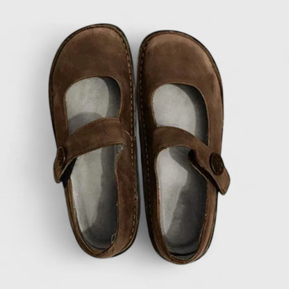 Monique Loafer van gepatineerd leer