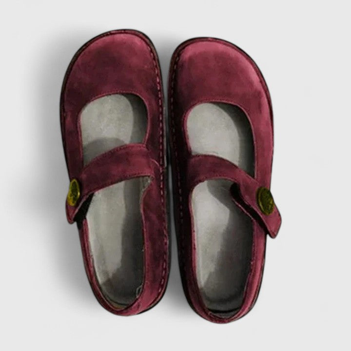Monique Loafer van gepatineerd leer