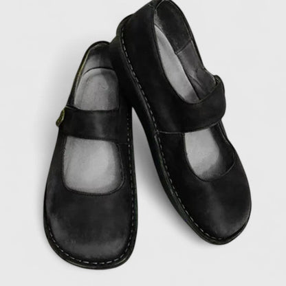 Monique Loafer van gepatineerd leer
