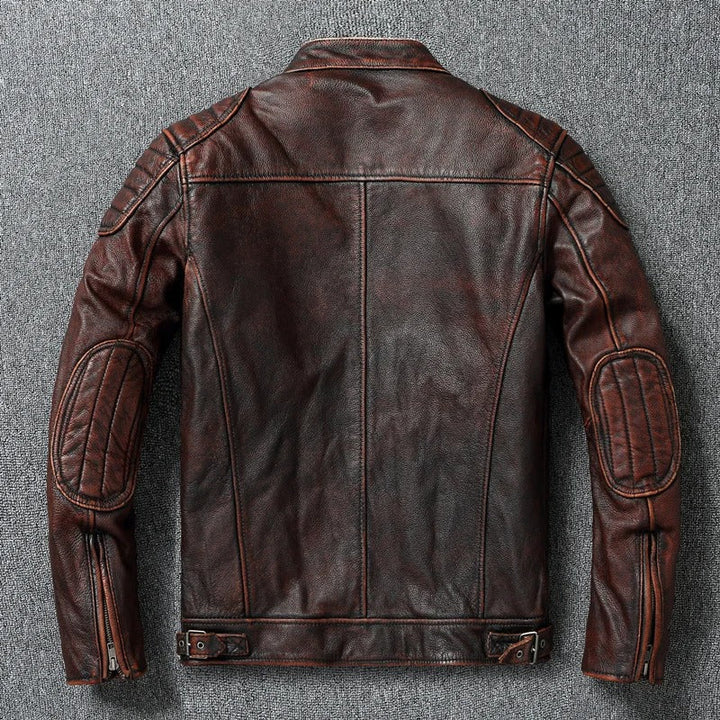 Hugo™ | Vintage Leather Jacket
