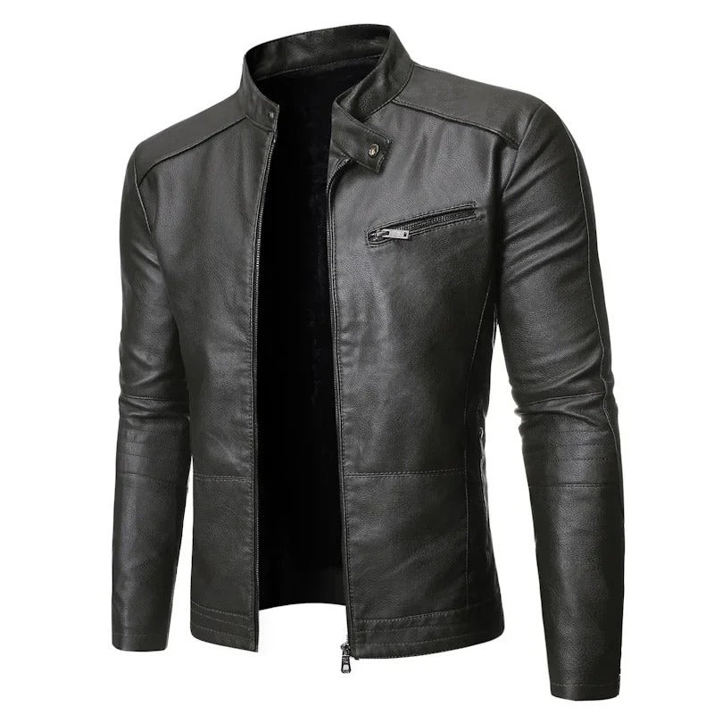 Luis Elegant Leather Jacket